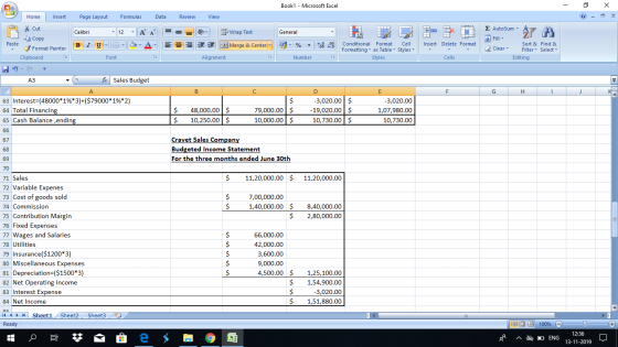 Book1 - Microsoft Excel - X Home Insert Page Layout Formulas Data Review View * Cut Copy = = = General Calibri BI U - - 12 -