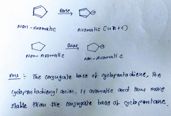 Non Avomahe AYoma ic Cun +e) Nom- ATomaie nan Anfonna H c The coyugate bade ot ayelopenta diene, he Cyclo pen tadienyl anin,