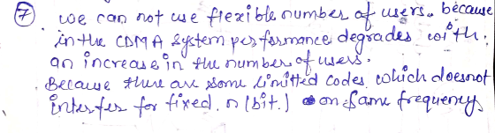 7 we can not use flexible number of users, because in the COMA system pes formance degrades with an increase in the number of