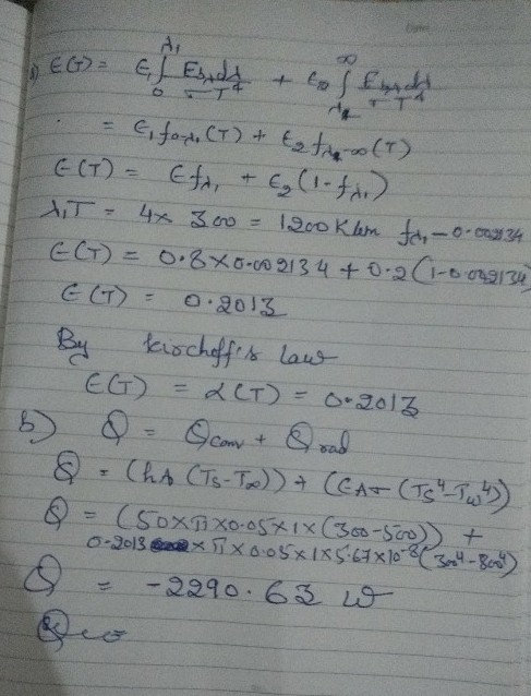 si El End + of Eucht E for (T) + Este (T) E (T) = Eto, & Eg (1-t.) dit = 4x 300 = 1200 Klem fch-0-00234 E(T) = 0.8x8.00 2134