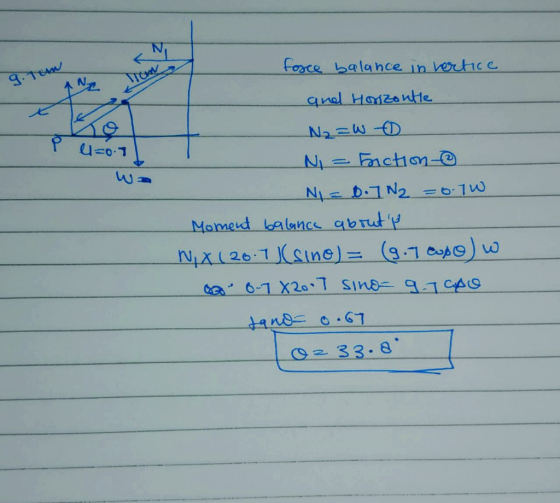 foace balahce in verrthce A N qnal Ha1zonHe U-0-1 NIFnction-e Momeud balance abrut NiX(26-1Sine) (g.19) w 6-1 X20T Sine 9 CAS