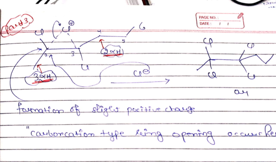 PAGE NO.: DATE: 1 a co 20H oy я formation of slight positive change camborcation type leing opening occurbe
