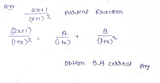 Ary 22с | partial fraction (х+1) 2 2x+1) (1)2 A 3 - 2 (l foc (1) орном Вуса 94Sieg.0 Ang