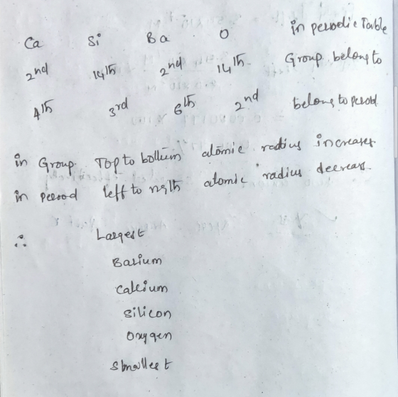 ca si 14th ba and o ligth in periodic Table Group belong to and and belong to peloid 415 3rd in Group. Top to bollum left to