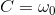 C = \omega_0