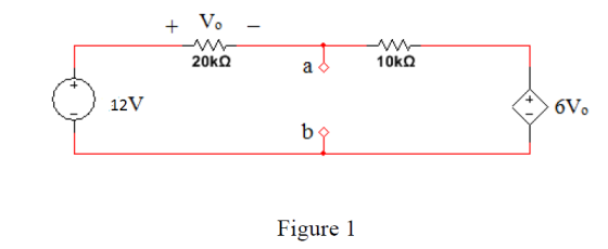 Vo 20KQ 10kn a 12V 6Vo b Figure