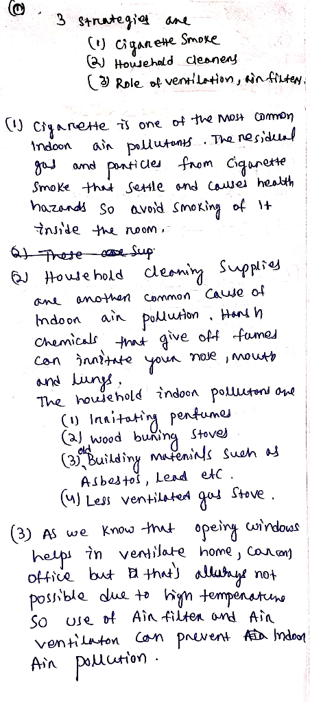 3 Strtegia dne У сiдалее Smоxе Househald leanen 3 Rple of vent Letion, inftltey (Cianete is one of the mos Comon ain pollutun
