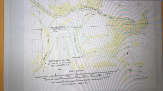 recent com TALLAHATCHIE OD LLORE CO S PHILIPP, MISS. PLIN I QUADRANOLE N3345-9007 5/7.5 1981 SCALE 1 24 000 000 CONTOUR INTER