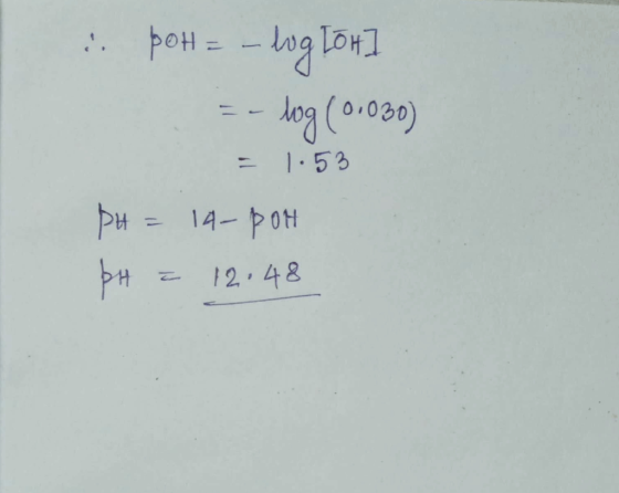 poH= ... 153 H14-POH 12.48