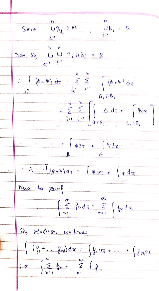 n Since UAI IR Ve Now So U W Ain Bj 21R. is j=1 : S ($+W) dly Σ : (**) do UR i=1 j1 n E E & dat (wide Aires lo φό, + lede IR