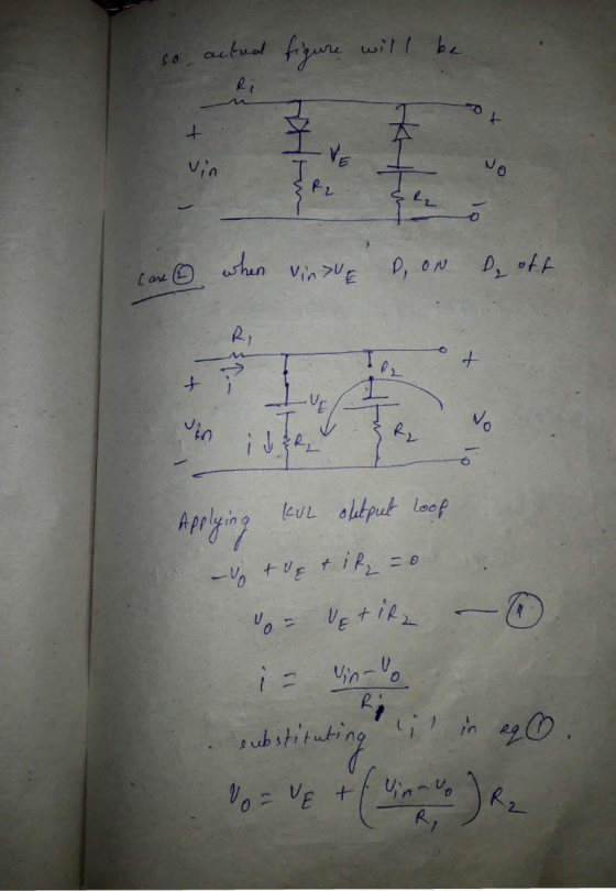 so actual figure will be Vintu DON D off Care I Applying Kul oletput Loop - + vet ik o - Vetika - 1 substituting lilin eq♡ Vo