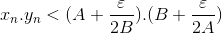 In Yn < (A+ 2A