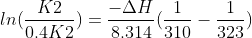 K2 0.4K28.314 310 323