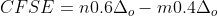CFSE=n0.6\Delta_o-m0.4\Delta_o