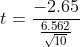 -2.65 6.562 10