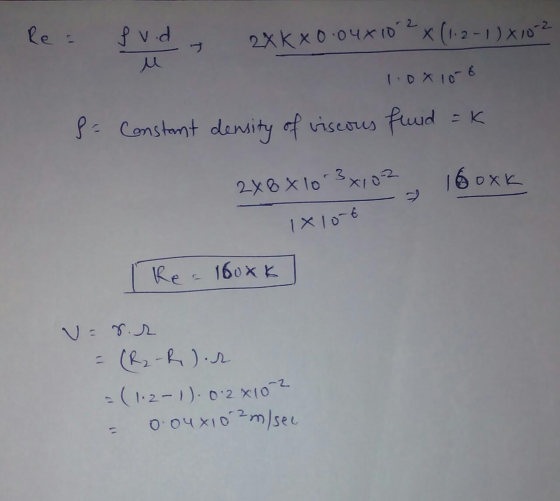 Re: fv.d хKхбочx tox (1-2-) xo2. 1-охов =k P= Constant density of viscous fund 2-xxlo 3 x 2 16о о Re 160xE у : х. = (, ).л