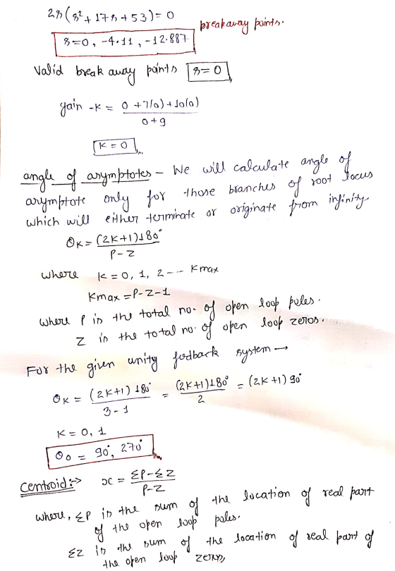 207(92+175 +53)= 0_ break away pointesa 1 8=0, -4.11, -12.887 valid break away points [8=0 gain -K = 0 +7/0) + Solo) 0 +9 (K
