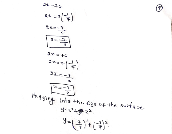 O ) Q~ 개그 C 2257 오조스크 Z= 8 plugging into the fan of the surface = 2 8-1)+()