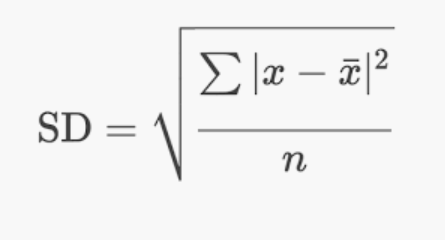 2 \x – ī| 2 SD = 1 m