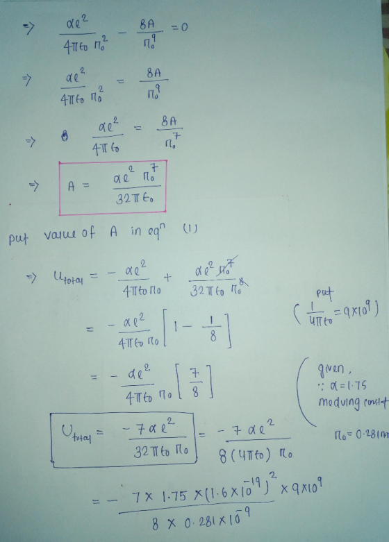 2 do? 4TT to По +II со 32Тео put value of A in ear (1 - Usotay = - Qe2 + 4-то по de este 32 тео та put ит = axo1 ) - xo2 4TT