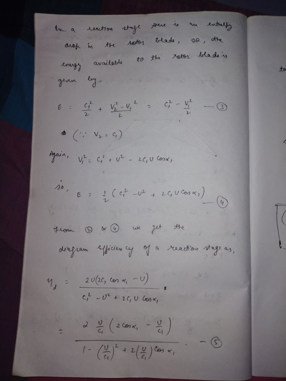 tu a there entrally nation stage rotor blade, the / drop in the available to the rotor blade is energy to given bey 2 2 - 2 (
