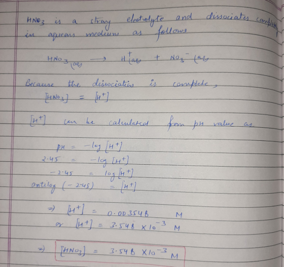 dissociates conflen tkay eletalyte and fallons HNO3 is a mealuuns isa ay Aguears HNo +को ण the diisociabas Bacause cosasplele