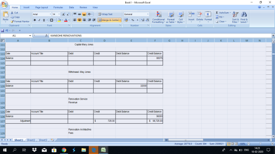Book1 - Microsoft Excel - X Home Insert Page Layout Formulas Data Review View Cut Copy Arial - General 1 1 - Wrap Text 3 Merg