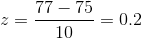 77-75 10 - = 0.2
