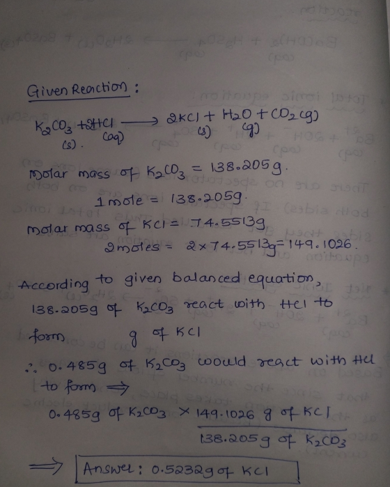 OH + H. K2CO₃ tatal Cs). caq (8) HOG+ drod oo Sinoi totot 3 fotosde o 959 ? Cabiaod editie Goitoupe BY Given Reaction : moito