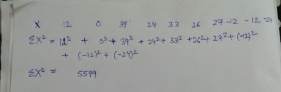 X 12 39 - 12 24 24 27 -12 33 26 Ex2- 1a2 t2+ 39 242+ 332 +202t 292+ (+2)2 (-122 + (-29)2 EX2 IN 5599