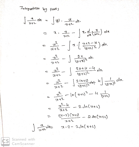 Integration by parts Jat2 Jan de Jos met = 2. Jaco cont) dla et - Ja (mit ose are sent to y el - very high levert ott ud ante