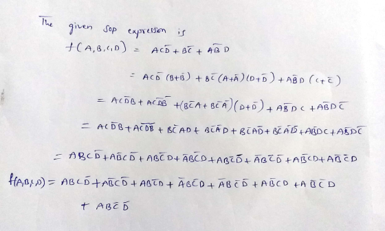 le iven sop expredn is +CA,B,D) ACD BC AB D ACD (B+3) 8 (A+A) (D+D+ ABD (t) ACDB AC DB A(0+5) +(8CA+ BC + ABDC ABDC ACDB+ACD
