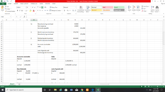 Froya Fabrikker xlsx - Excel (Product Activation Failed) ? FILE FORMULAS DATA REVIEW VIEW - ox Sign in Α AA Α Ε Χ ΕΙ Σ Autnum