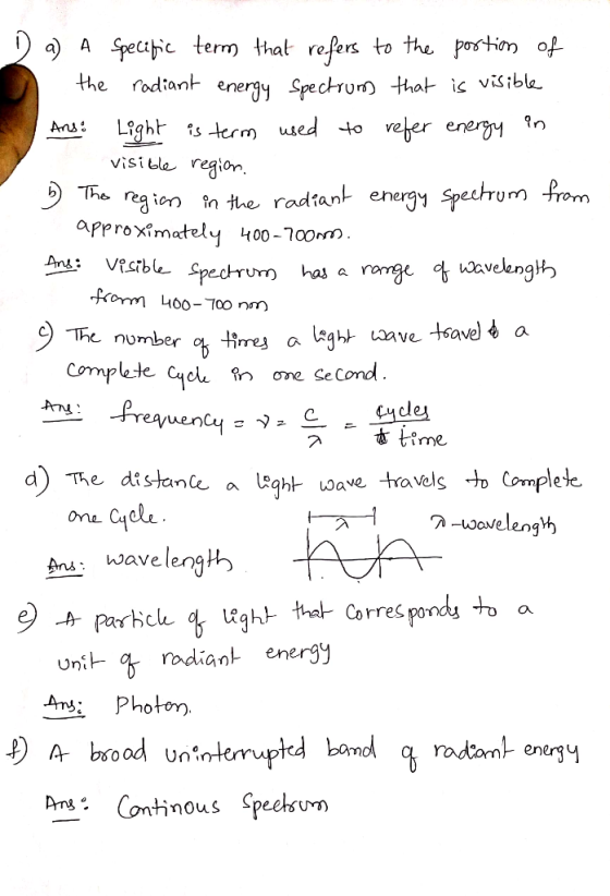c) A Spetihc term that refer to the por-tim of the rodtant energy Spech that i visibk eer enery n Visibe regton approximate 4