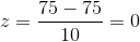 75-75 10 - = 0