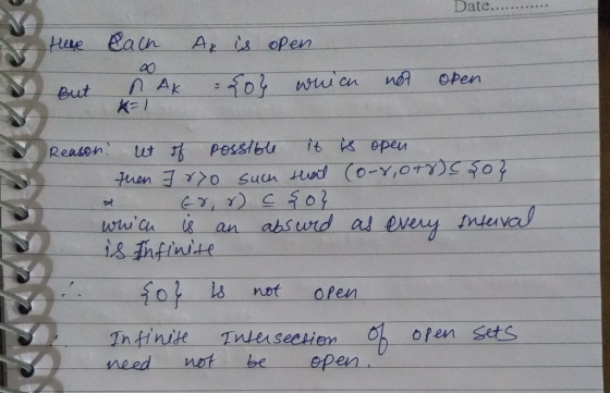Date.. there each Ax is open But NAK oh which not open So? interval Reason! let of possible it is open then I rro such that c