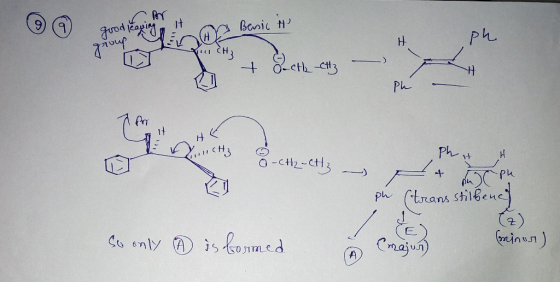 гол гора, group linee Bensic to H VOUCH Ph am H ITCH CH3 -CH2-CHtz - Ph H + wcph ph (trans stilbenes (2) minor) emajun) So on