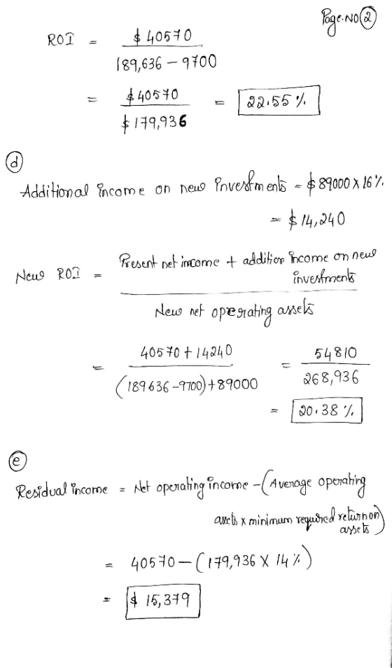 Page No@ RO1 $ 40570 189,636 -9700 $40510 $179,936 22.55% Additional income on news Powerf ments – $89000 x 16%. $14,240 Pres