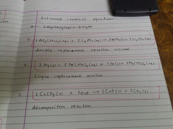 I Balanced chemical equatione 3 Ah (soulz tags + 2 Lizro CA 11 Al₂ (504), (aq) + 2 Liz poy (as) 2 Alpoy (s) + 3 Li, soy lag,