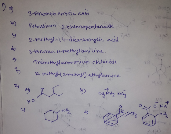 3-Bromobenzoic acid ra go to Ess 3 Potassium 2Chtonopentanoate 2-methyl-1,4-dicarboxylic acid 3-Bromo-N-methyl aniline. Trime
