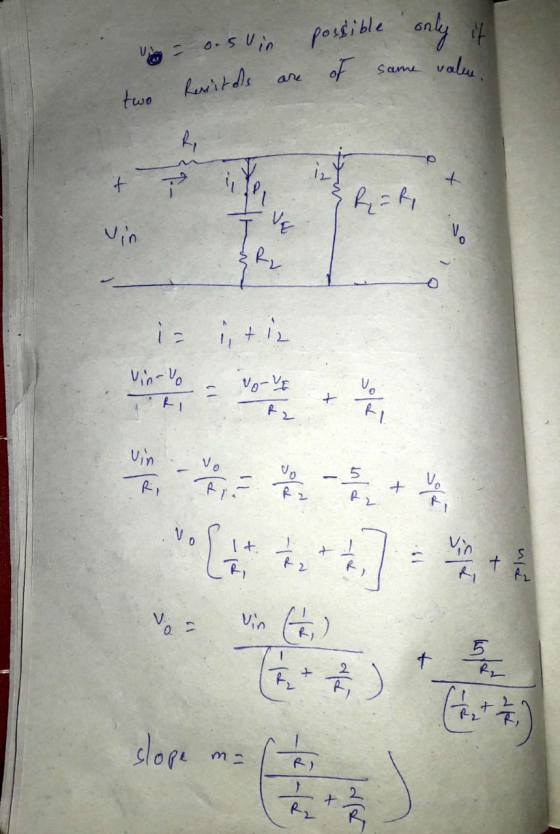 = o.suin Revitals are possible of same value + Trenere + They are Von Lin E) slope m= (