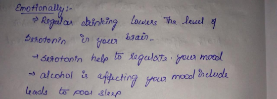 Emotionally Regaila chinking lowrs The leuel y Senotonin yalur biain e4otonin help to egalatseun moel alcohol affrcting your