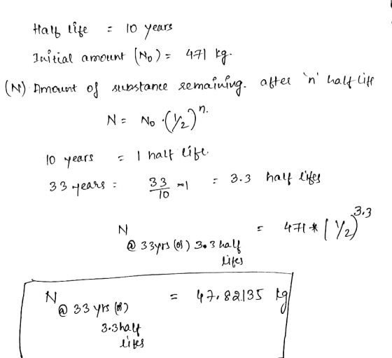 Italh ie : lo years luitial amount N)-471t n. hatt ub 33 - 3.3 hall He lo years TO 3.3 33yr )3.hal 88135 3.3halu