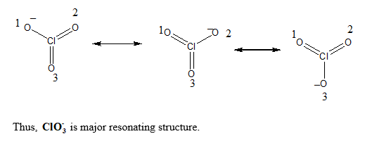 C) C) CI CI CI C) Oj is major resonating structure Thus, ClI