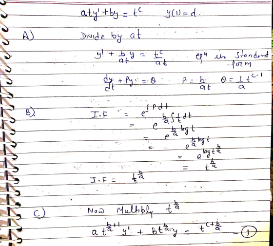 aty+by t A) DNide by at eg stond at at C-I a e ρQ Mulhbly t Now btay a t y