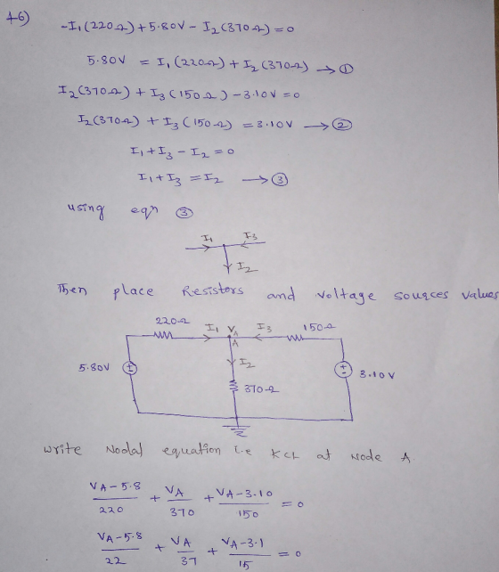 4-6 (2204) +5. g o V-1263704) 万.gov 1, (210+)ナ工2 (37 0-.) →(D = 4(3704) +1, (1504) =3.10V-> 殇 en place Resisters and Noltay e