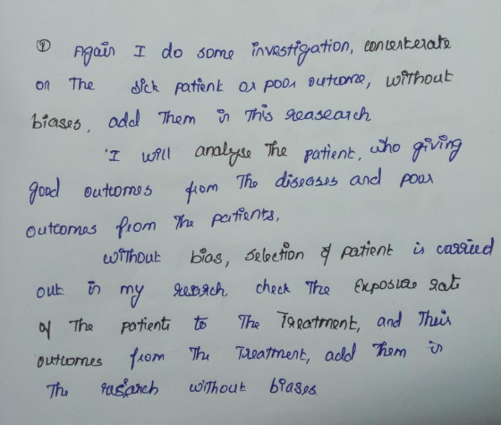 © Again I do some investigation, concerkerate on the sick patient or poo, outcome, without biases, add them is This reasearch
