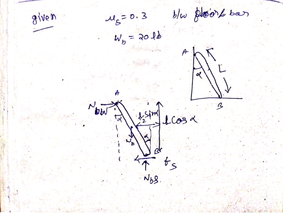 given blow floore bas Us=0.3 W, = 20 feb A A N B bou Sin Icosa ( ts NGS.