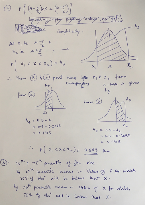 we Camphially fat X, be S X2 & par asea bytpo z z, from Conespandivg Prom -table in guen frem a As fam A 0.5-A =0.5-0:30 95 4