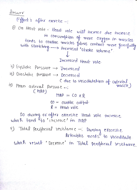 O on frontale- Heart alc will moase duc mưa se Incxeased Heart Yatc ii) Diastolic pyesave → Decca sed muscle CMAP) MAP - CO